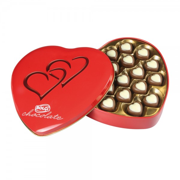 bolçi metal kalp kutu 240 gr